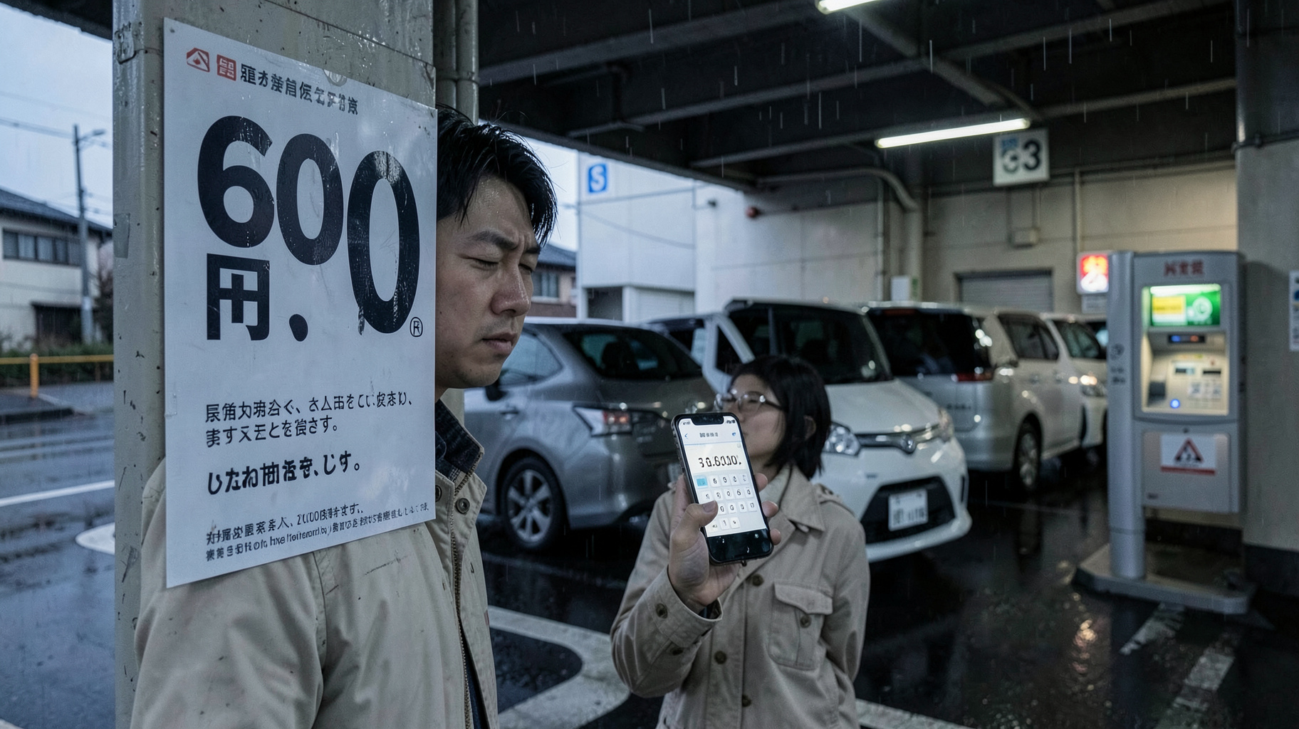 コインパーキングの「1日最大料金」表示が招く高額請求トラブルと、運営側が整えるべき看板設計のニュース解説イメージ